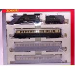 OO Gauge: A HORNBY R2600M "The Cheltenham Flyer" train pack - E (appears unused) in VG/E box