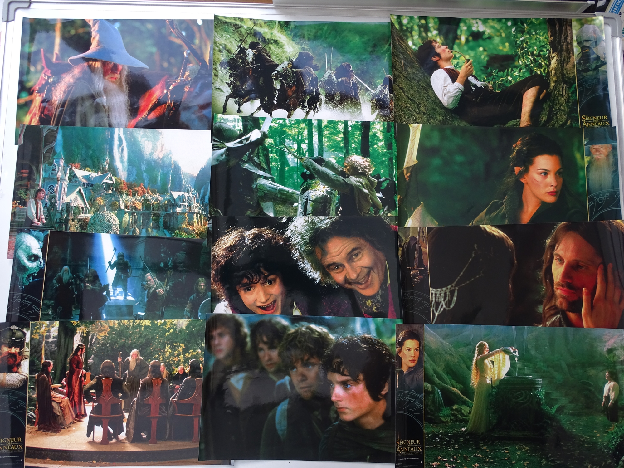 LE SEIGNEUR DES ANNEAUX (THE LORD OF THE RINGS - FELLOWSHIP OF THE RING) (2001) - French Lobby Cards