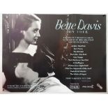 PAIR OF TCM/PARK CIRCUS re-release UK QUADS FOR: BETTE DAVIS (ON TOUR) (2008) and GUYS AND DOLLS (