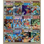 HANDS OF SHANG-CHI: MASTER OF KUNG FU #76 - 96, 99 (22 in Lot) - (1979/81 - MARVEL - Cents/Pence