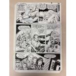 SUPERMAN #409 (1983) - ORIGINAL ARTWORK - CURT SWAN (Artist) - Page 14 (DC 1983) - Swan's art