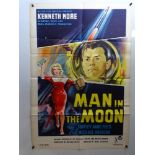 MAN IN THE MOON (1960) - UK One Sheet Film Poster (27” x 40” – 68.5 x 101.5 cm) – Folded