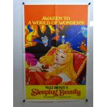 WALT DISNEY: SLEEPING BEAUTY (1970's Release) - British Double Crown - Classic WALT DISNEY