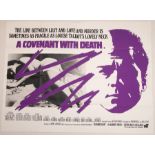 A COVENANT WITH DEATH (1967) - UK Quad Film Poster and UK Front of House Set