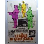 THE LEAGUE OF GENTLEMEN (1960) - British One Sheet film poster - 27" x 40" (68.5 x 101.5 cm) -