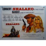 SHALAKO (1968) - British UK Quad film poster (30" x 40" - 76 x 101.5 cm) - Folded (as issued)