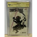 STAR WARS: DARTH MAUL #5 (2017 - MARVEL) Graded CBCS 9.6 - (Cents Copy) - SIGNED BY TERRY DODSON -