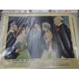 JOB LOT OF MIXED LOBBY CARDS - Circa 75+ - no complete sets - titles include: 'SINGIN' IN THE RAIN';