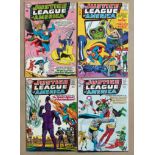 JUSTICE LEAGUE OF AMERICA #32, 33, 34 & 35 (4 in Lot) - (1964/65 - DC - Cents Copy - VG/FN) - Flat/