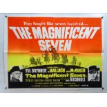 MAGNIFICENT SEVEN (1961) - (1970s RE-RELEASE) - (YUL BRYNNER / STEVE MCQUEEN / CHARLES BRONSON /