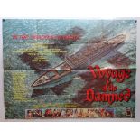 VOYAGE OF THE DAMNED (1976) British UK Quad Film Poster - 30" x 40" (76 x 101.5 cm)