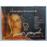 CAT PEOPLE (1982) - Group of movie memorabilia: UK Quad and US One Sheet Posters together with a