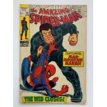 SPIDERMAN #73 - (1969 - MARVEL - Pence Copy - VG/FN) - First appearances of Man-Mountain Marko and