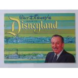 WALT DISNEY: WALT DISNEY'S GUIDE TO DISNEYLAND (1964) - souvenir guide book - 27 page, colour