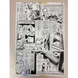 SUPERMAN #281 (1974) - ORIGINAL ARTWORK - CURT SWAN (Artist) - Page 18 (DC 1974) - SIGNED BY CURT