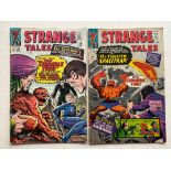 STRANGE TALES #129, 132 (2 in Lot) - (1965 - MARVEL - Cents Copy/Pence Stamp) - GD/VG - Run includes