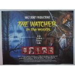 WALT DISNEY: WATCHER IN THE WOODS (1980) First Release - British UK Quad film poster 30" x 40" (76 x