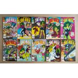 SENSATIONAL SHE-HULK #1 -14, 16 - 22, 25, 26, 27, 29, 30, 31, 32, 33, 35, 36, 37, 39, 42, 46, 47,