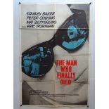 THE MAN WHO FINALLY DIED (1963) - British One Sheet Movie Poster 27" x 40" (68.5 x 101.5 cm)