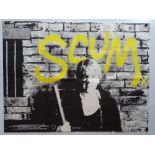 PAIR OF UK QUADS: SCUM (1979) and SCRUBBERS (1982) - British UK Quad Film Posters - 30" x 40" (76