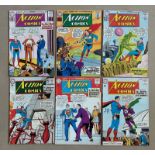 ACTION COMICS #288, 291, 294, 296, 297, 298 (6 in Lot) - (1962/63 - DC - Cents Copy - VG+/VFN) -