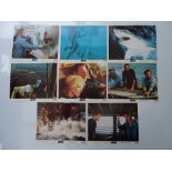 JAWS: A JAWS (1975) UK Front of House Set together with JAWS II (1978) US One Sheet movie poster (