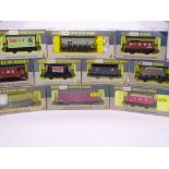 OO Gauge: A mixed group of WRENN wagons as lotted - VG in G/VG boxes (10)