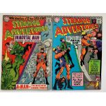 STRANGE ADVENTURES LOT #190 & 195 - (2 in Lot) - (1966 - DC - Cents Copy/Pence Stamp - VG/VFN) - Run