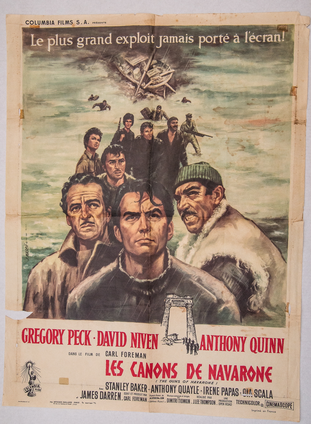 A Group of French WAR film posters - COMMANDO AU VIET-NAM (A YANK IN VIETNAM) (1964) -Poster with - Image 2 of 4