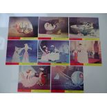 WALT DISNEY: CINDERELLA (1950) UK Lobby Cards (10" X 8") - Set of 8 plus 3 stills together with 1976