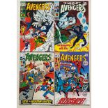 AVENGERS #61, 62, 70, 82 ( 4 in Lot) - (1968/70 - MARVEL - Pence Copy/Cents Copy with Pence Stamp) -