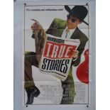 TRUE STORIES (1986) - US One Sheet film poster - Folded