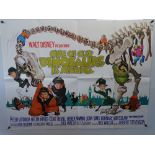 WALT DISNEY: ONE OF OUR DINOSAURS IS MISSING (1975) - UK Quad Film Poster - FIRST RELEASE -