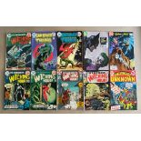 BATMAN, JOKER, SWAMP THING, WITCHING HOUR, CHALLENGERS OF THE UNKNOWN (10 in Lot) - (1970/02 -