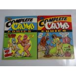 ROBERT CRUMB: THE COMPLETE ROBERT CRUMB #7 & 9 (2 in Lot) - From Fantagraphics Books this is a