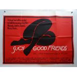 SUCH GOOD FRIENDS (1971) - SAUL BASS artwork for this Otto Preminger seventies comedy - British UK