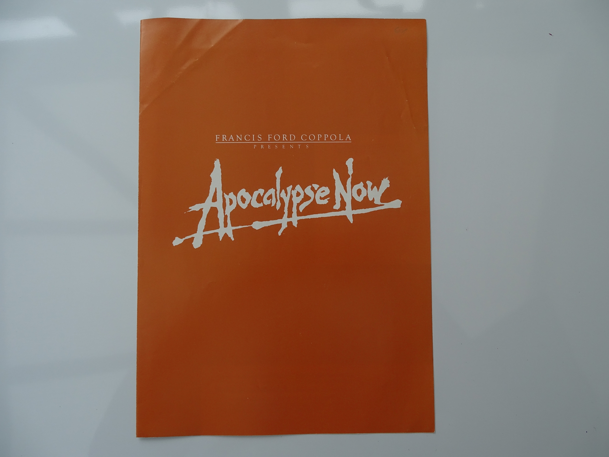 APOCALYPSE NOW (1979) - UK Quad Film Poster, Press Information Book and Synopsis - Poster arrived - Image 3 of 3