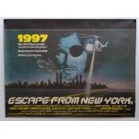 ESCAPE FROM NEW YORK (1981) - In 1997 when the US President crashes into Manhattan (now a giant
