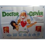 DOCTOR IN CLOVER (1966) UK Quad Film Poster (30" x 40" - 76 x 101.5 cm) - Folded (as issued)