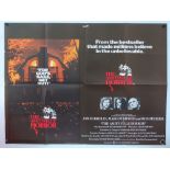 AMITYVILLE - A pair of UK Quad film posters: THE AMITYVILLE HORROR (1979) AND AMITYVILLE II: THE
