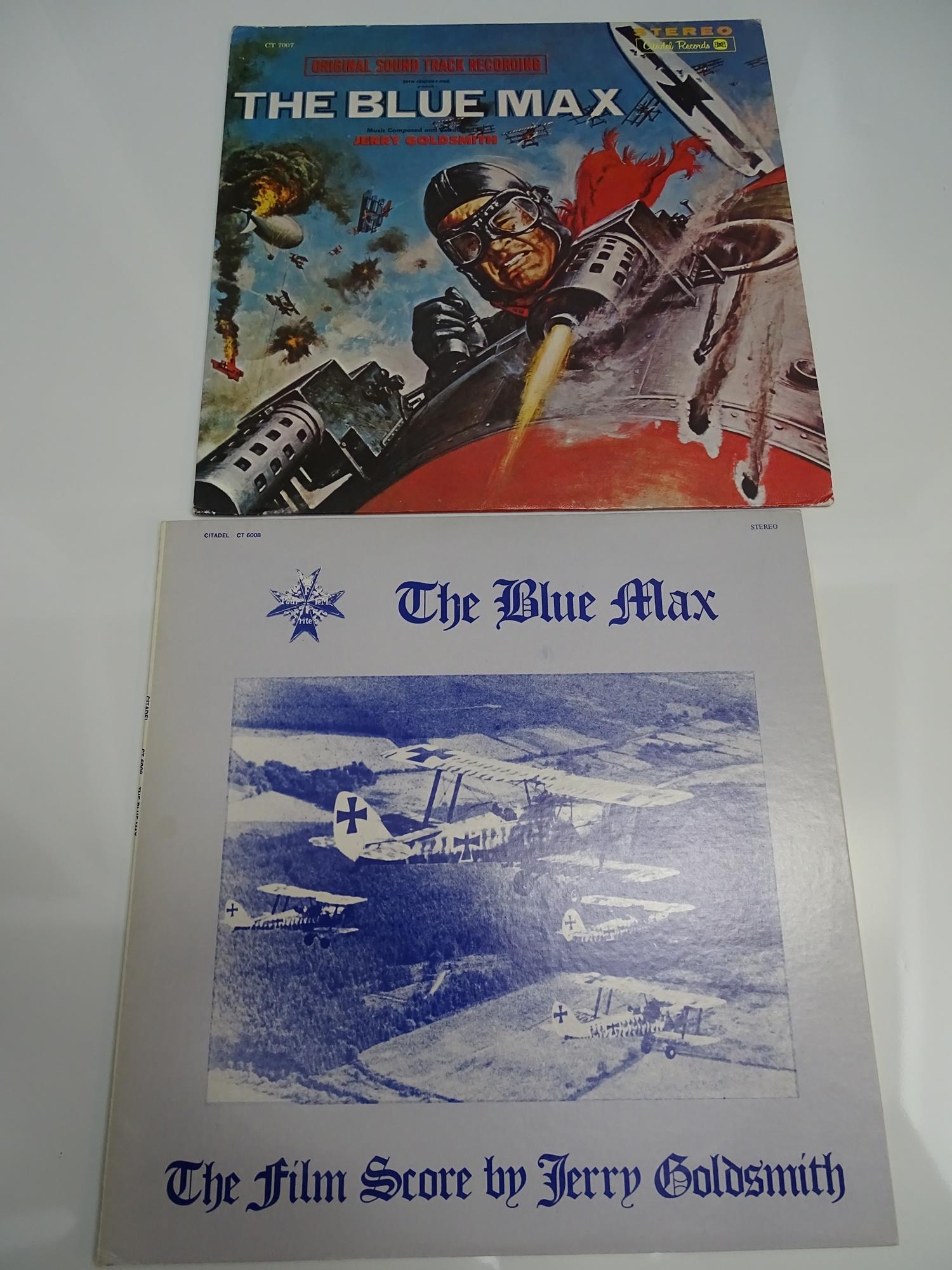 THE BLUE MAX (1966): JOB LOT OF Press Book / Synopsis / Soundtrack 12" Vinyl LP / Film Score LP - Image 3 of 5