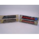 N Gauge: American Outline: A group of E7 and E8 Diesel locomotives by LIFE-LIKE in New York