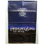 THE TWILIGHT ZONE (1983) UK Front of House Set and US One Sheet Movie Poster (arrived rolled,