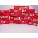 OO Gauge: A group of HORNBY DUBLO 2-rail wagons as lotted. G-VG in G boxes (15)