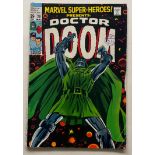 MARVEL SUPER-HEROES: DOCTOR DOOM #20 (1969 - MARVEL - Cents Copy with Pence Stamp) - FN - KEY BOOK