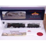 OO Gauge: A BACHMANN 31-954A - Class A4 Steam locomotive - 'Sir Nigel Gresley' - BR Green Livery -