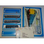 OO Gauge Model Railways: A rare, complete mint boxed AIRFIX Inter-City train set - E in VG box