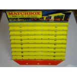 An original MATCHBOX 1-75 Series Cardboard Shop display stand - in superb condition - appears unused