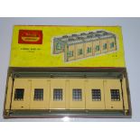 OO Gauge Model Railways: A HORNBY DUBLO 5005 Engine Shed Kit with later TRI-ANG HORNBY over