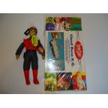 A pair of CAPTAIN SCARLET (Gerry Anderson) toys including a Captain Scarlet talking figure (tested